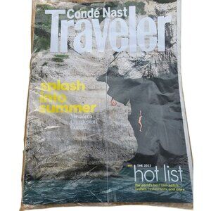 Condé Nast Traveler Magazine May June 2023 Splash Summer Hot List Travel Guide